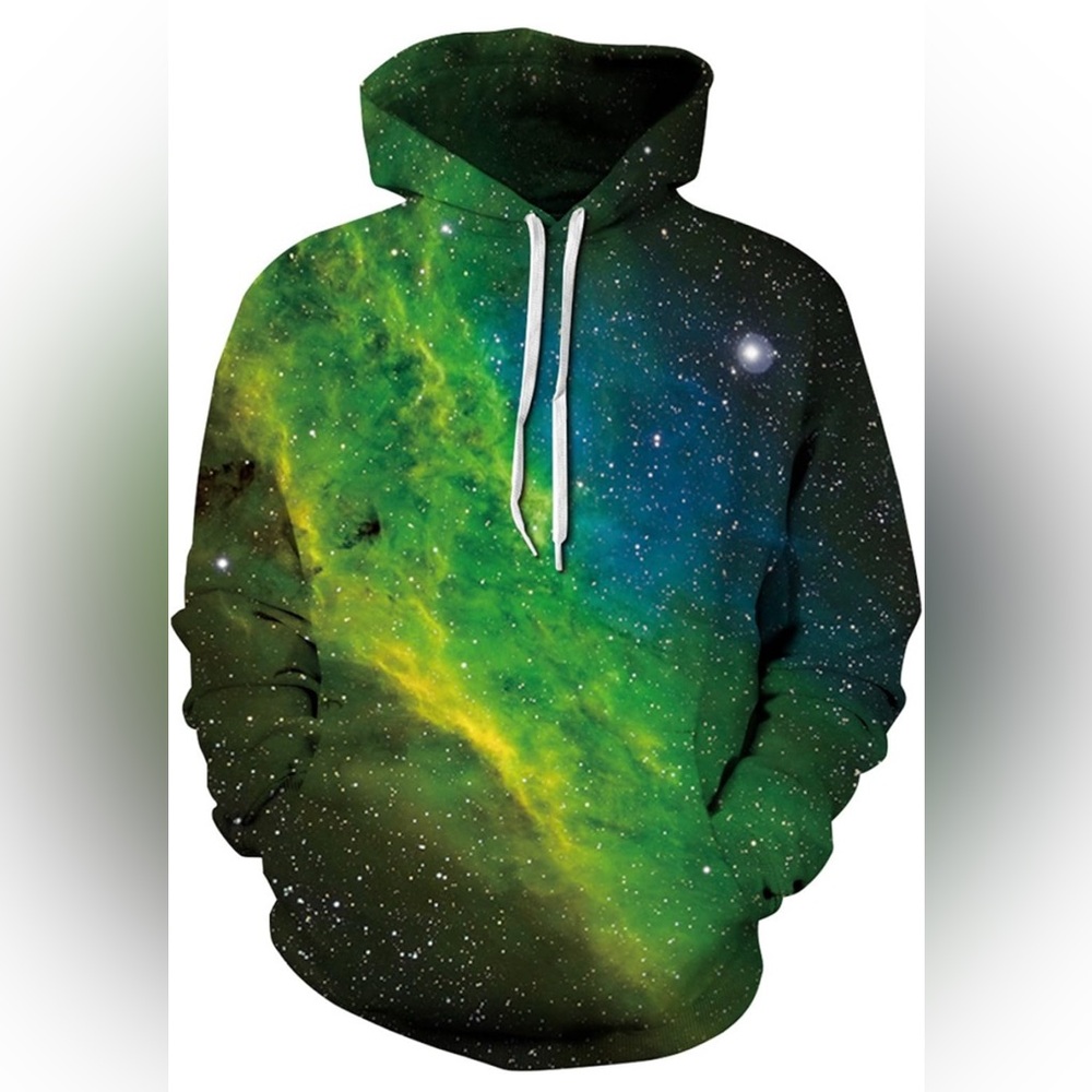 Men’s space pullover hoodie